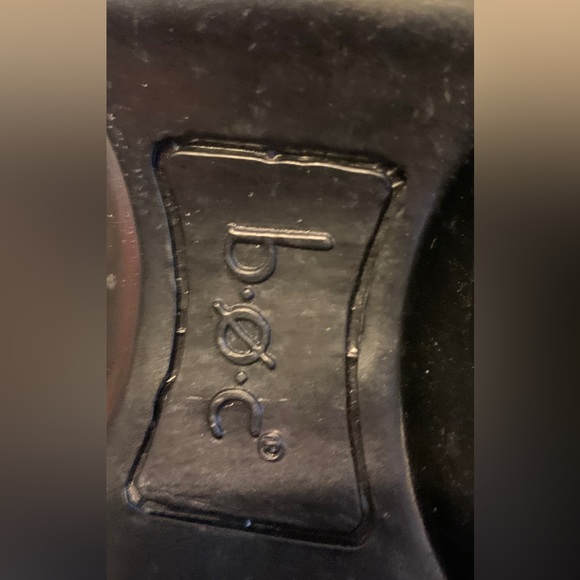 b.o.c. Born Concept Womens Black Slip On Clogs Leather Size 8 Med. (39) Eur. - Picture 4 of 6